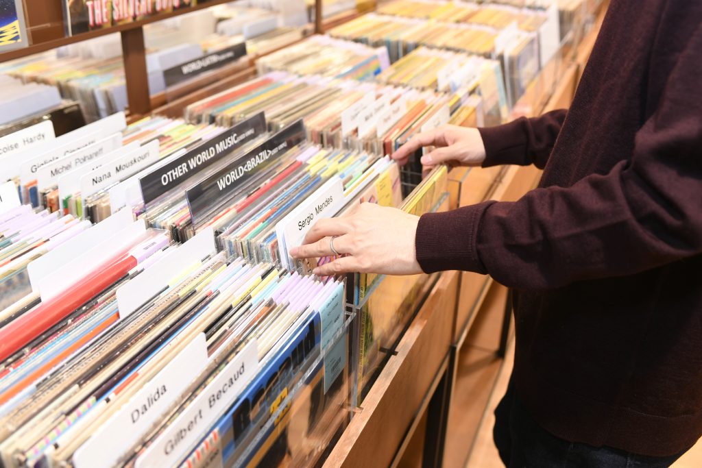 アナログレコード選び